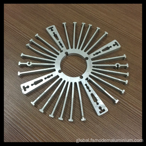 Round Aluminium Extrusion Heat Sink Customized Precision Round Aluminium Heat Sink for Leds Factory